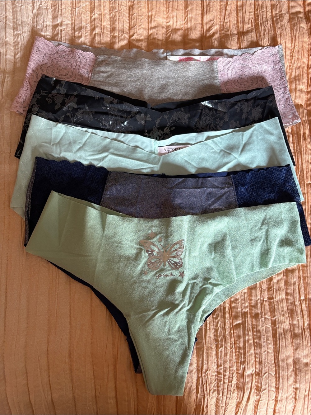 Pink/VS Assorted Panties
